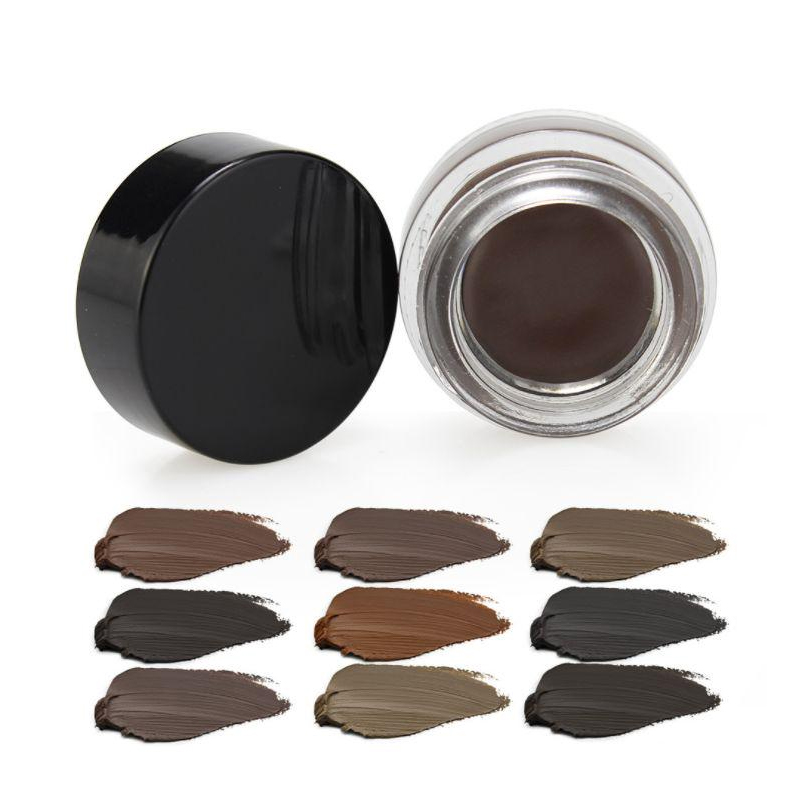 Low MOQ Accepted Eyebrow Pomade Makeup Eyebrow Gel Waterproof Eyebrow Cream 9 na kulay
