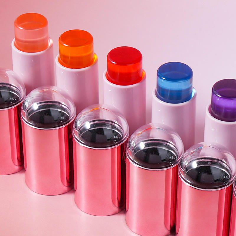 6 na kulay Low MOQ Jelly Blush Lip & Cheek Tint Cooling Water Milk Blush Jelly Tint Lip Cheek Blush Stick Jelly