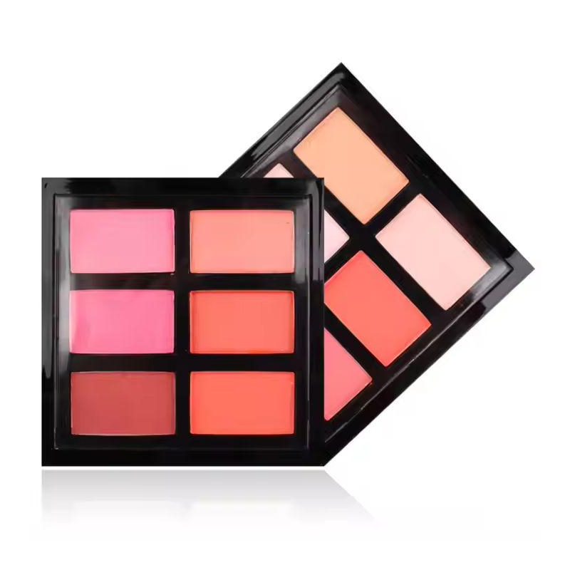 Walang logo Cosmetic Mineral pink Organic Blush Palette