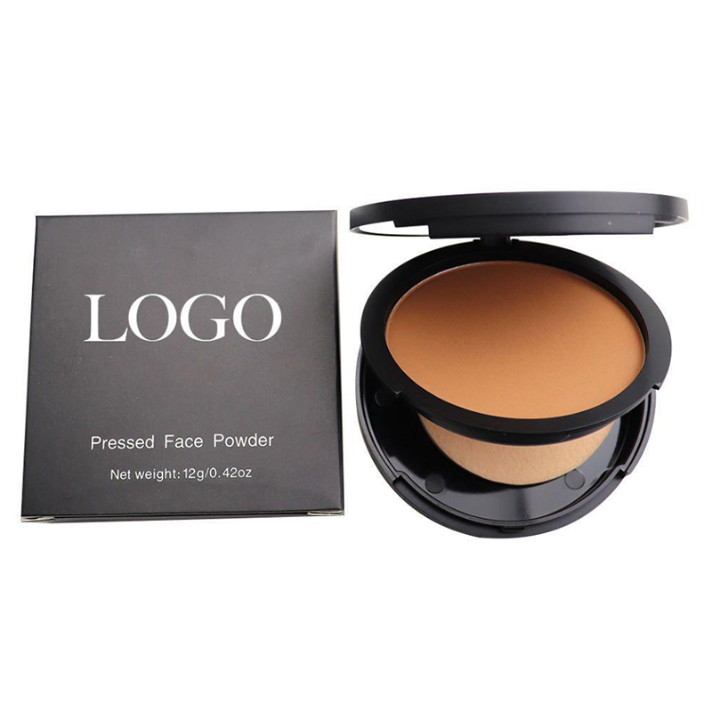In Stock 10 Colors Pressed Face Powder Matte Vegan Cruelty Free Gumawa ng Iyong Sariling Logo Long Lasting Compact Powder