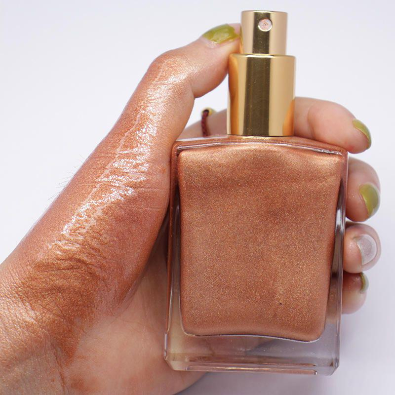 High Quality Illuminator Bronze Body Shimmer Oil Cosmetics Makeup Liquid Highlighter