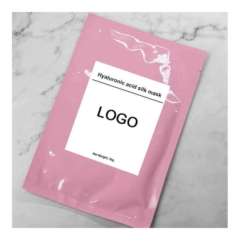 35g Facial Sheet Organic Moisturizing Hyaluronic Acid Silk Face Facial Mask