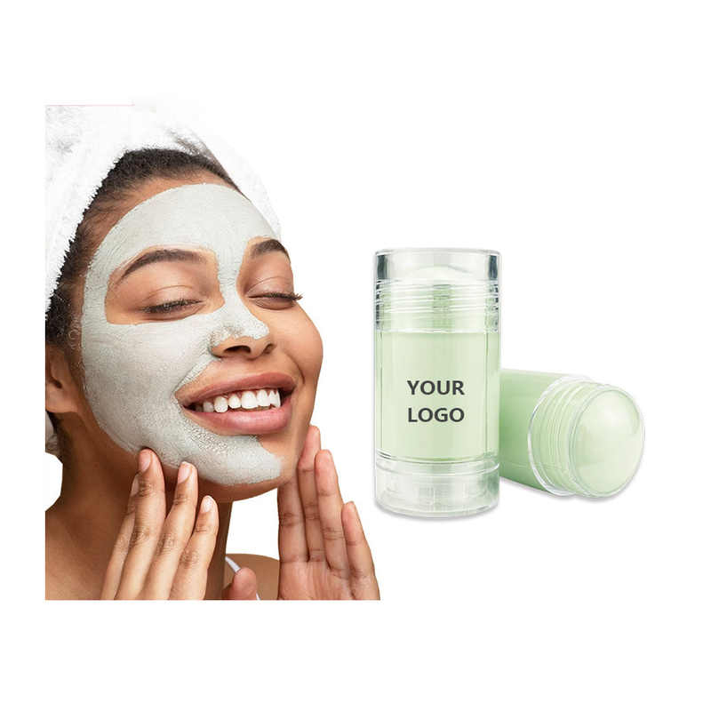 Clay Mask Stick Cleansing Whitening Acne Mud Mask Pangangalaga sa Balat Lazy Facial Mask Green Tea Mud Stick