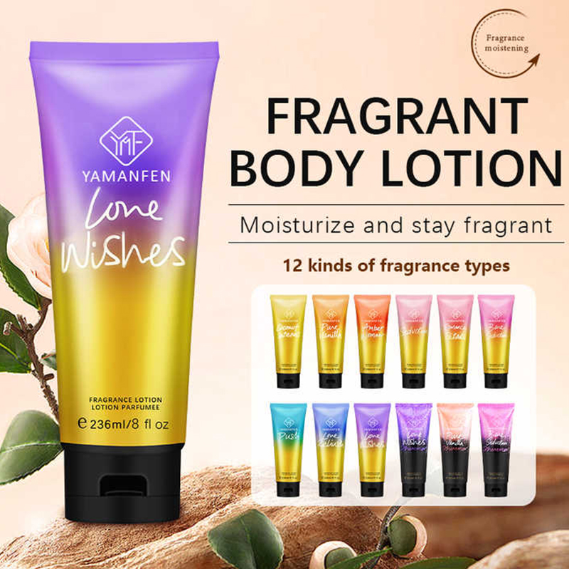 High Quality in Stock Moisturizing Body Cream Amber Flora and Fruit Pure Vanilla 236ml Body Lotion