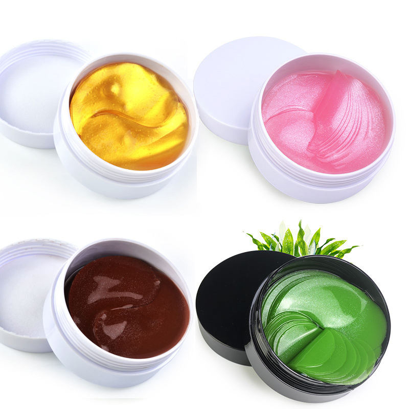 24K Gold Under Eye Patches Eye Mask Anti-Aging Collagen Hyaluronic Acid Under Eye Mask Tinatanggal ang Dark Circles