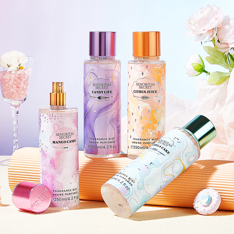 250ml Long Lasting Fragrance Body MIst para sa Babae Pabango Body Spray