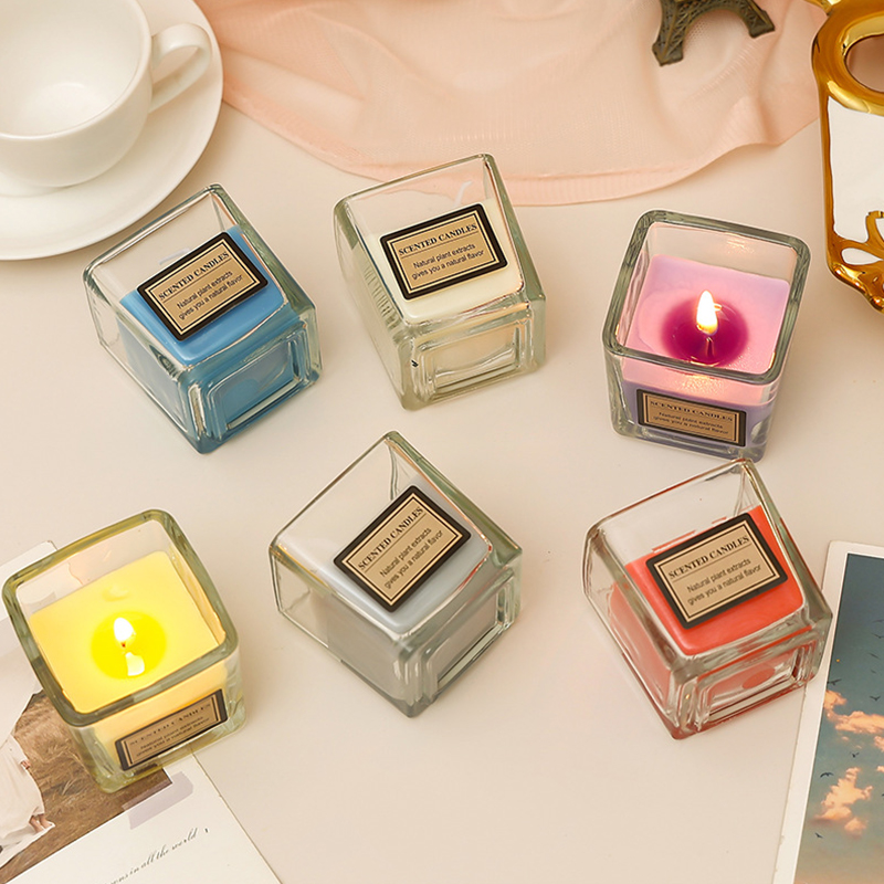 120g Mga Pabango Mga Mabangong Kandila na Mabango sa Bahay Malakas na Halimuyak Mga Kandila ng Bango na Pangmatagalang Aromatherapy