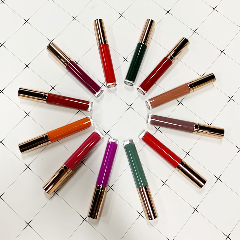 Mga Kosmetiko Gumawa ng Lip Gloss Walang Label Liquid Matte Lipstick Lip Gloss 30 kulay