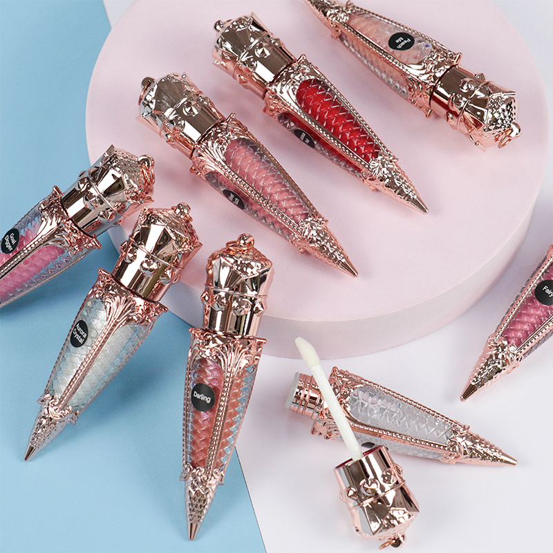 Bagong 3 sa 1 Lip Gloss Set Matte Gift Box Lipstick Combination Makeup